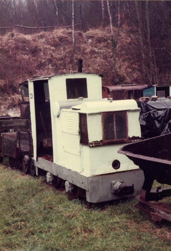 rh166024-33-brockham-070282.jpg - The Colne Valley Water Company Ruston & Hornsby loco, RH166024/1933, is still part of the Amberley collection although, sadly, has not been seen in a complete state for several years. One day .........