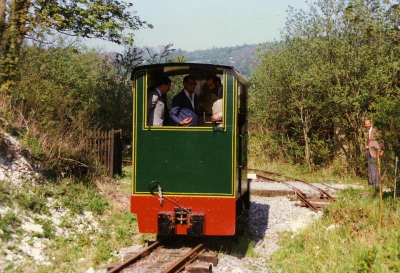 royal-visit11-peldon.jpg - But he was asked politely but firmly to move into the cab for the return journey.